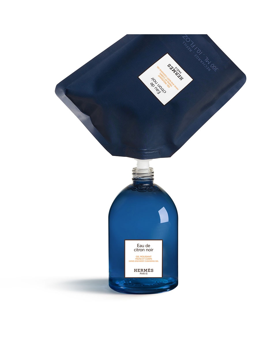 HERMÈS Le Bain Eau de citron noir, recharge gel moussant 300 ML 2