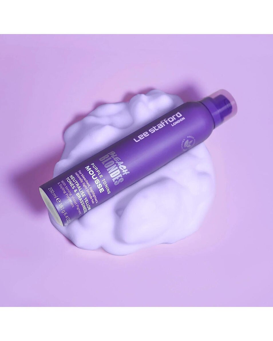 LEE STAFFORD Bleach Blondes Purple Toning Mousse 200 ML 2