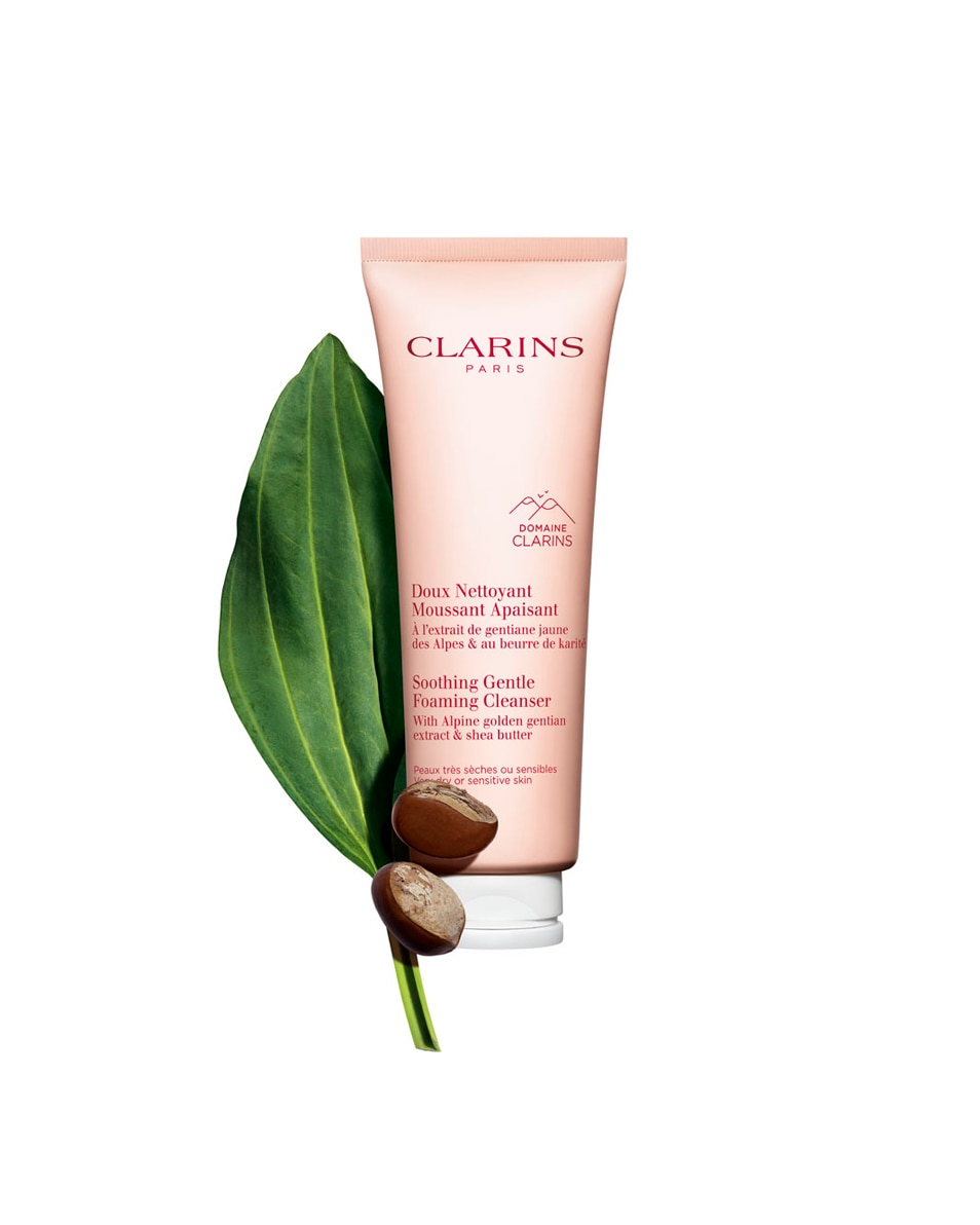 CLARINS Cleansing & Toning Doux Nettoyant Moussant Apaisant 125 ML 2