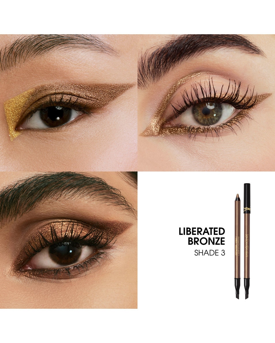 YVES SAINT LAURENT Lines Liberated Eyeliner Liberated Bronze 2