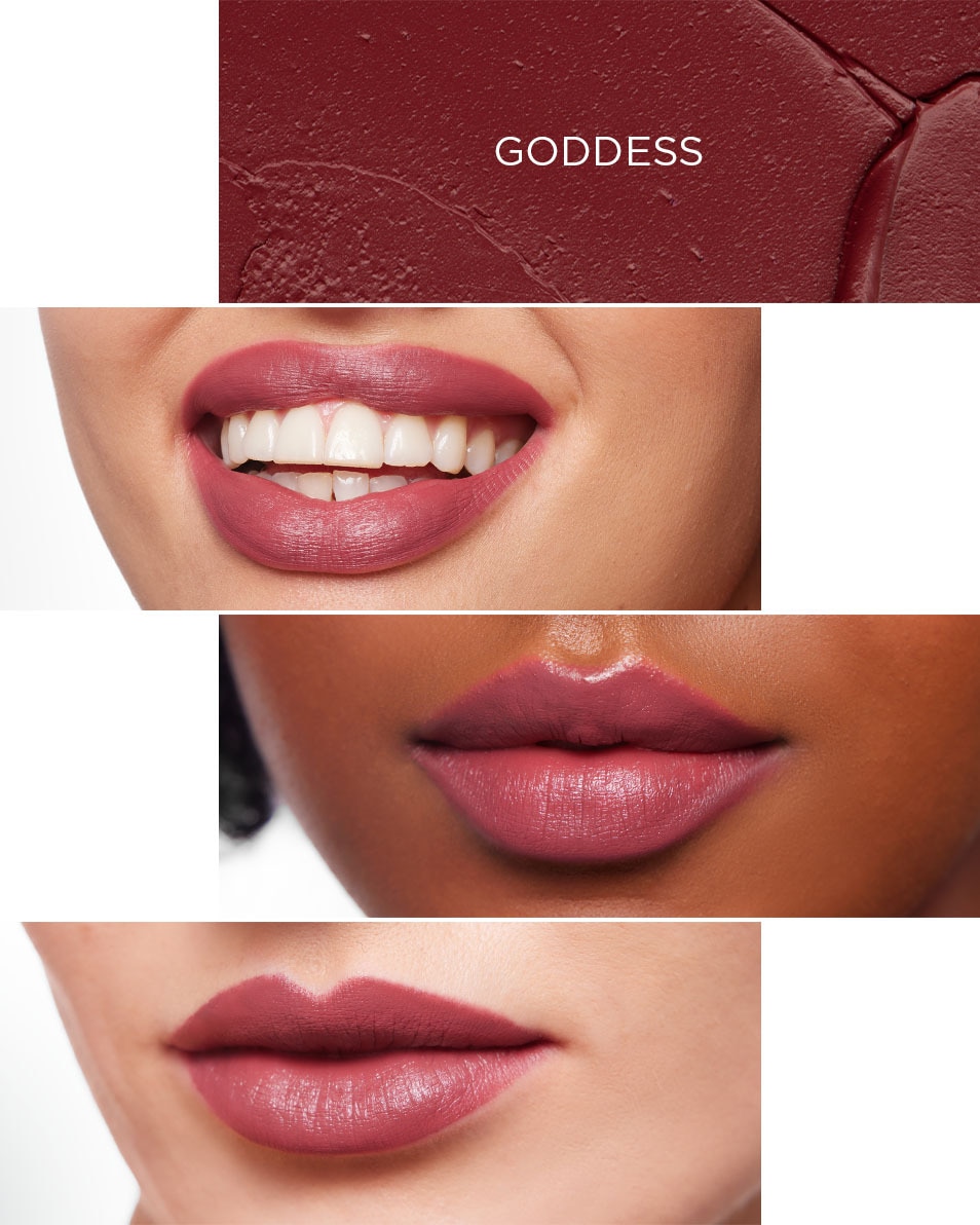 BE Creative Make Up Color Blend Rouge à lèvres satiné hydratant et longue tenue N001 GODDESS 2