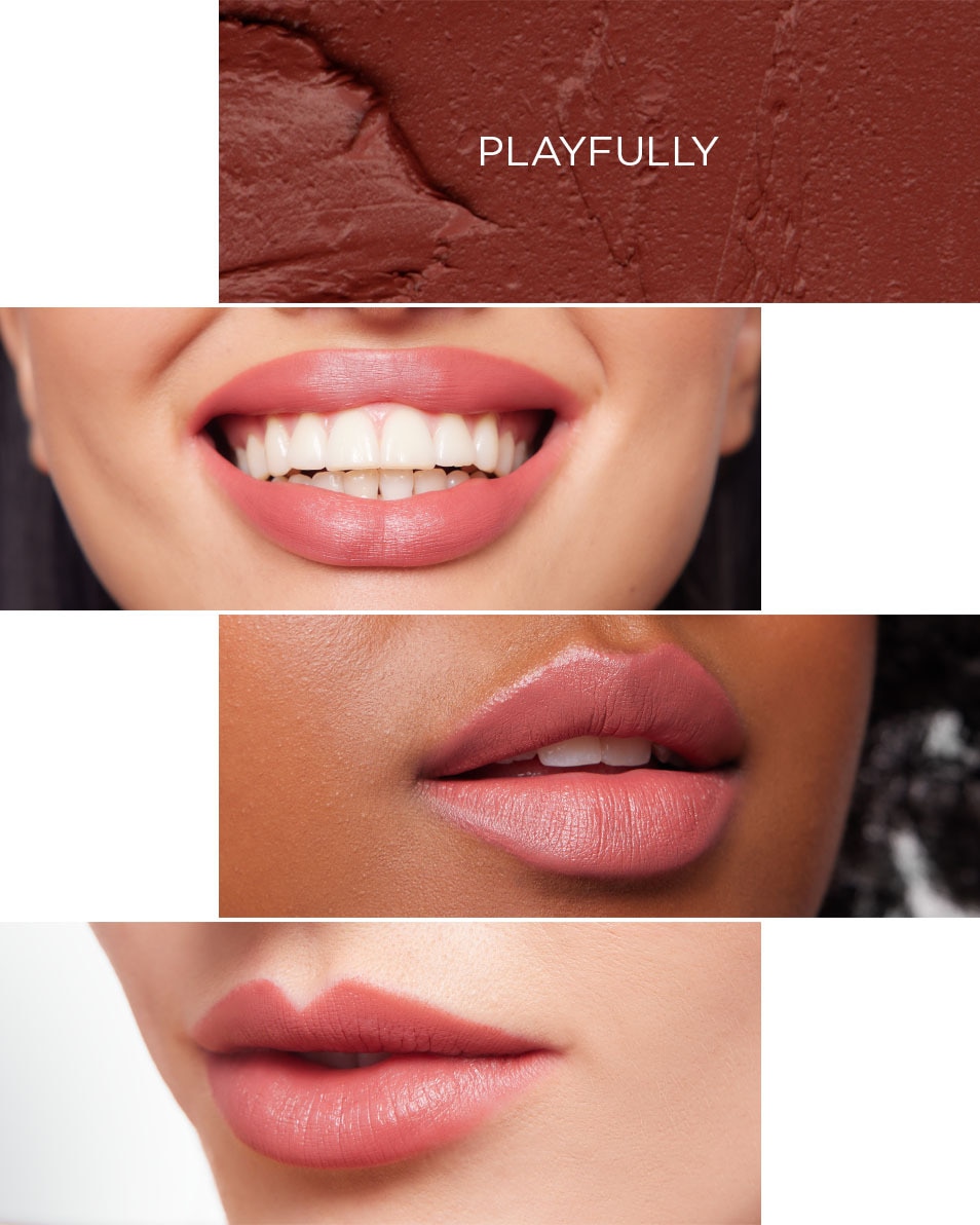 BE Creative Make Up Color Blend Rouge à lèvres satiné hydratant et longue tenue N005 PLAYFULLY 2