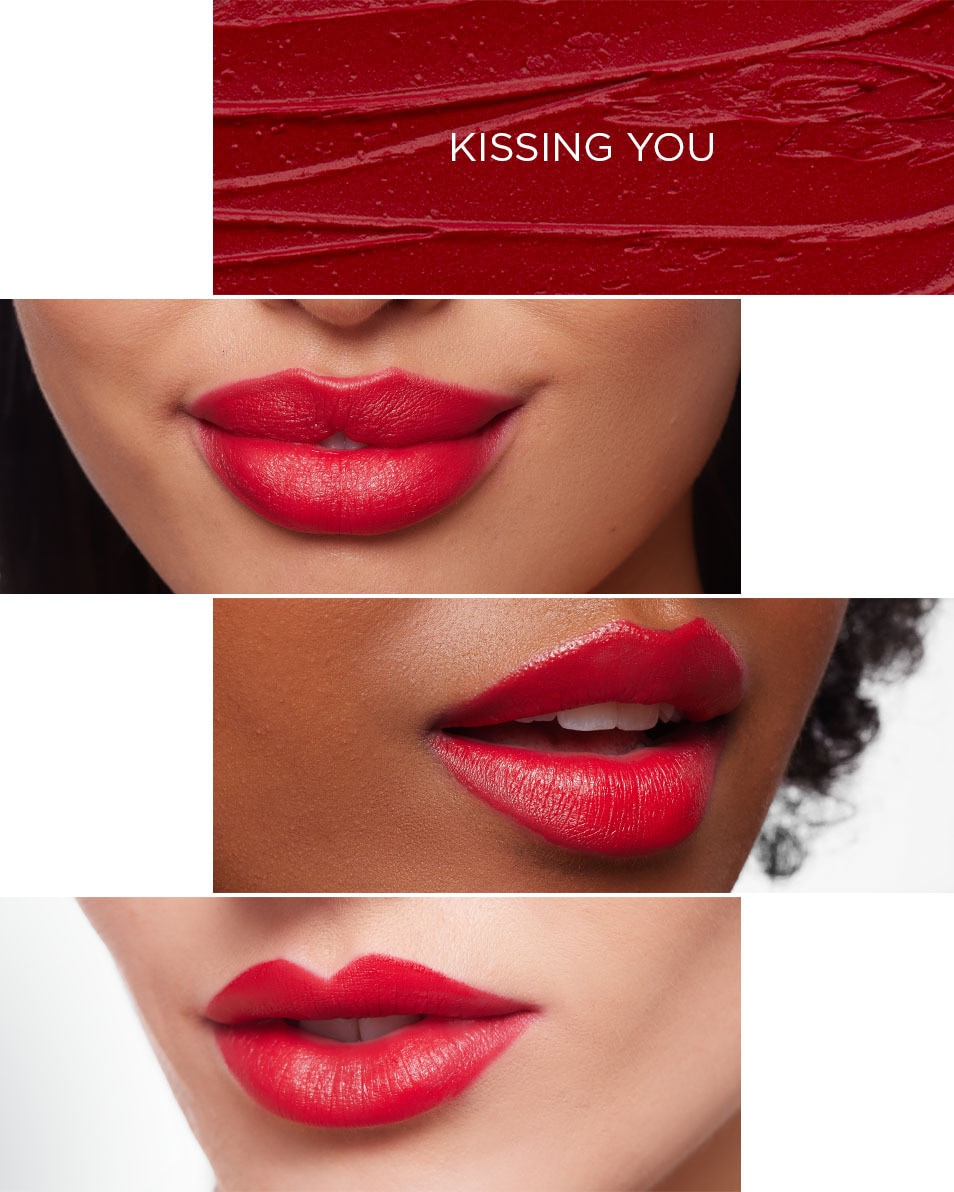 BE Creative Make Up Color Blend Rouge à lèvres satiné hydratant et longue tenue R007 KISSING YOU 2