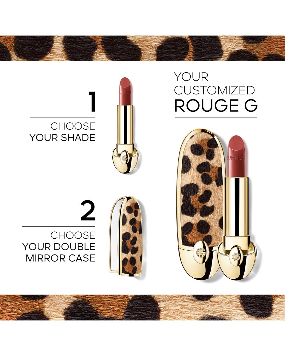 GUERLAIN Rouge G La recharge - Le rouge à lèvres soin personnalisable 131 LE BEIGE PRALINE - SATIN 2