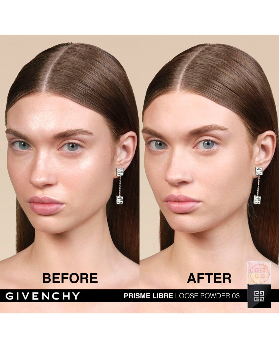 GIVENCHY COSMETICS PRISME LIBRE POUDRE LIBRE 4 COULEURS - MINI VOILE ROSÉ 2
