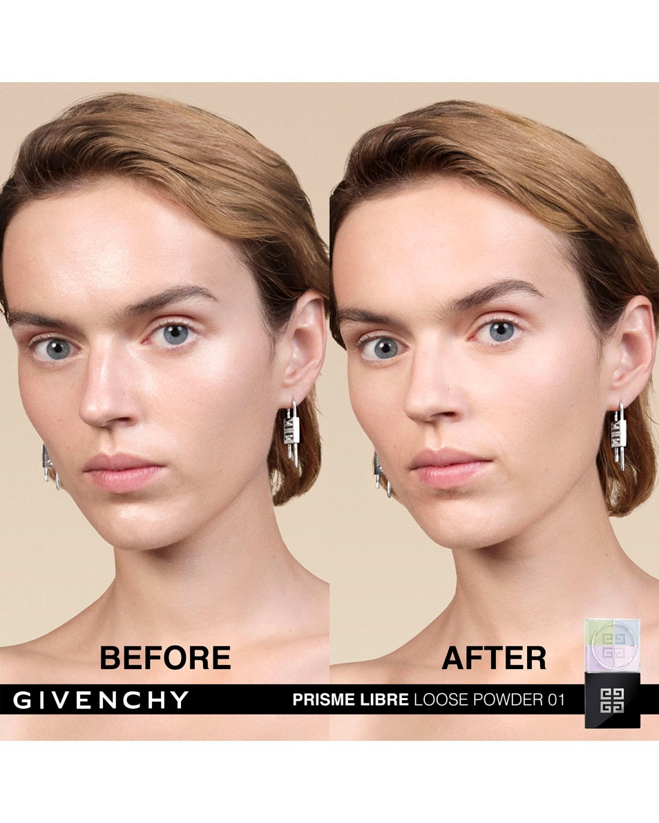 GIVENCHY COSMETICS PRISME LIBRE POUDRE LIBRE 4 COULEURS - MINI MOUSSELINE PASTEL 2