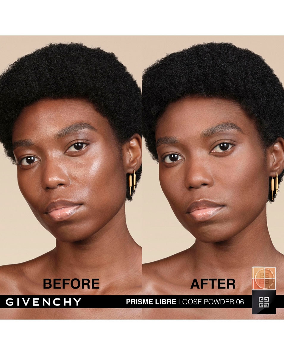 GIVENCHY COSMETICS PRISME LIBRE POUDRE LIBRE 4 COULEURS - MINI ORGANZA AMBRÉ 2