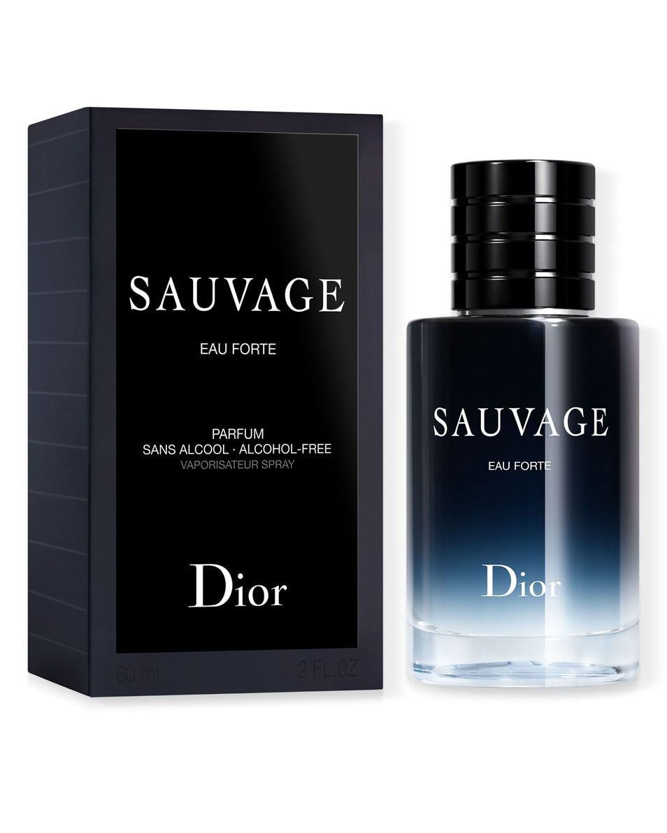DIOR SAUVAGE Eau Forte Parfum sans alcool Notes fraîches et