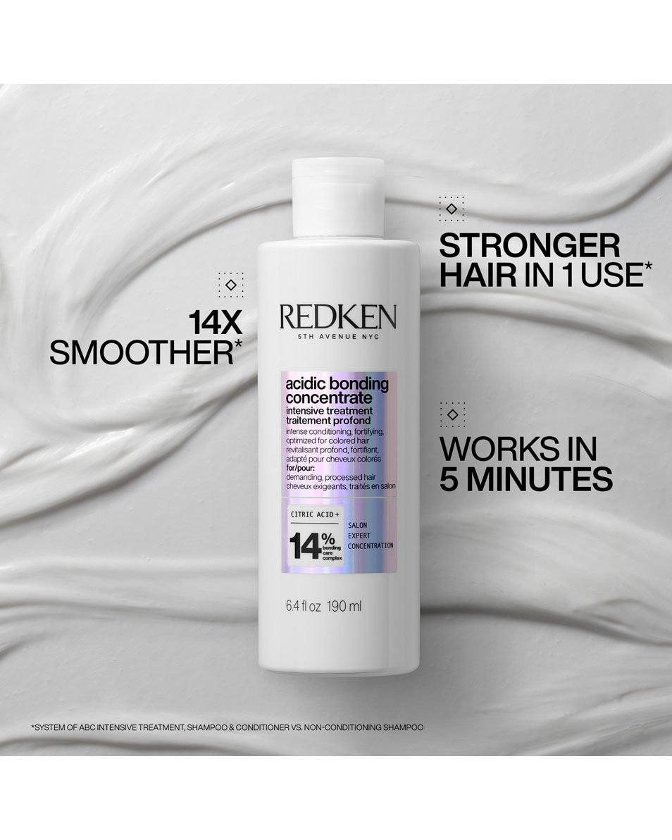 REDKEN Acidic Bonding Concentrate Masque pré-traitement - répare et fortifie 190 ML 2