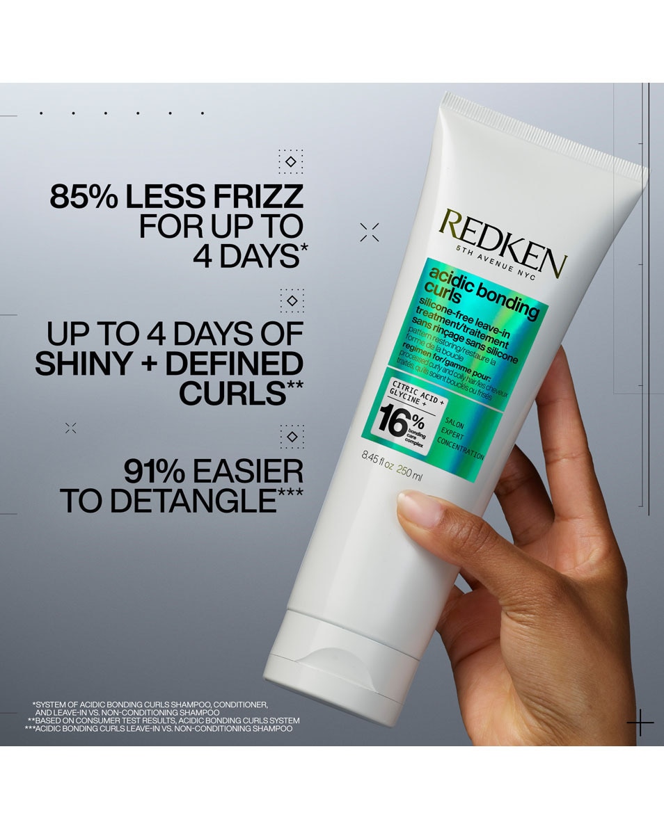 REDKEN Acidic Bonding Concentrate Curls Soin sans rinçage - pour cheveux bouclés 250 ML 2