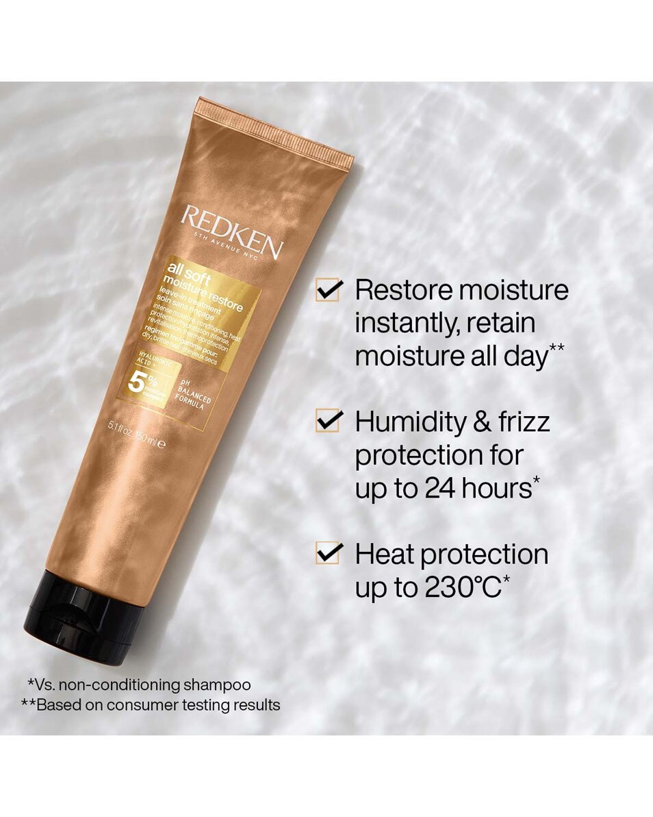 Soin restaurateur d'hydratation - pour cheveux secs