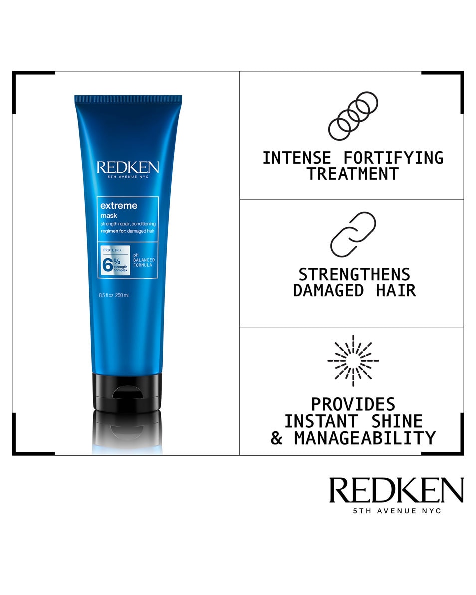 REDKEN Extreme Masque - pour restaurer la force et la vitalité 250 ML 2