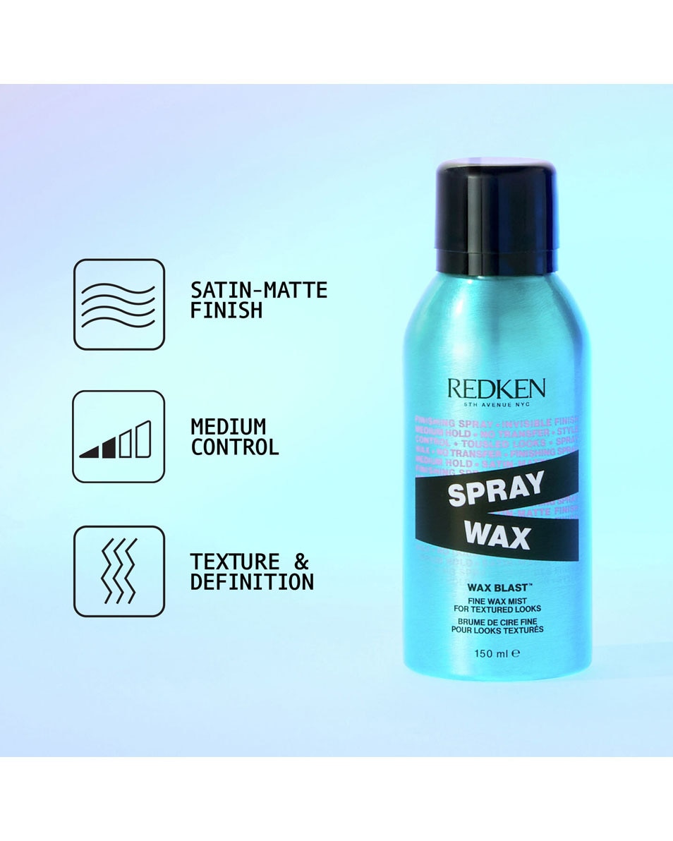 REDKEN Styling Cire en spray - look décoiffé et naturel 150 ML 2