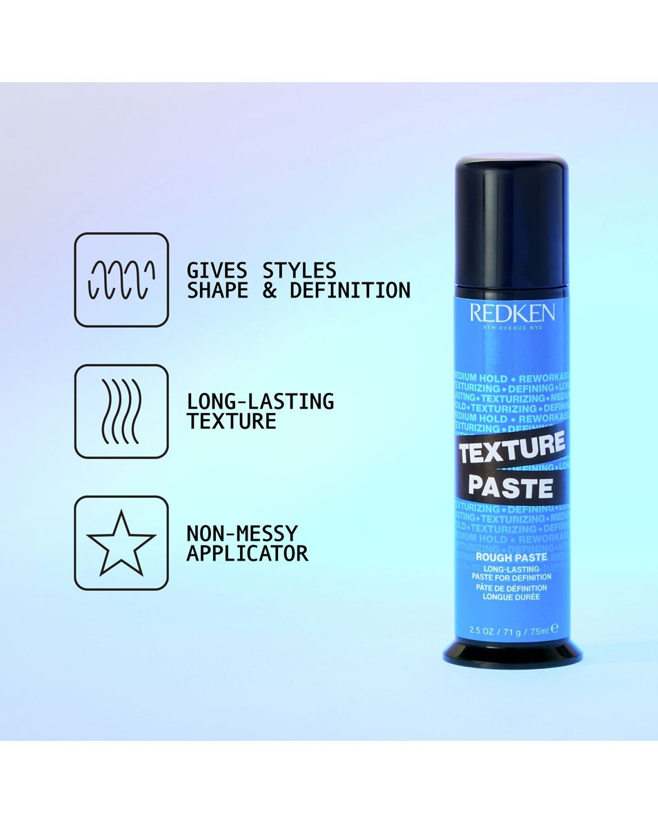 REDKEN Styling Pâte texturisante - pâte sculptante - tenue longue durée 75 ML 2