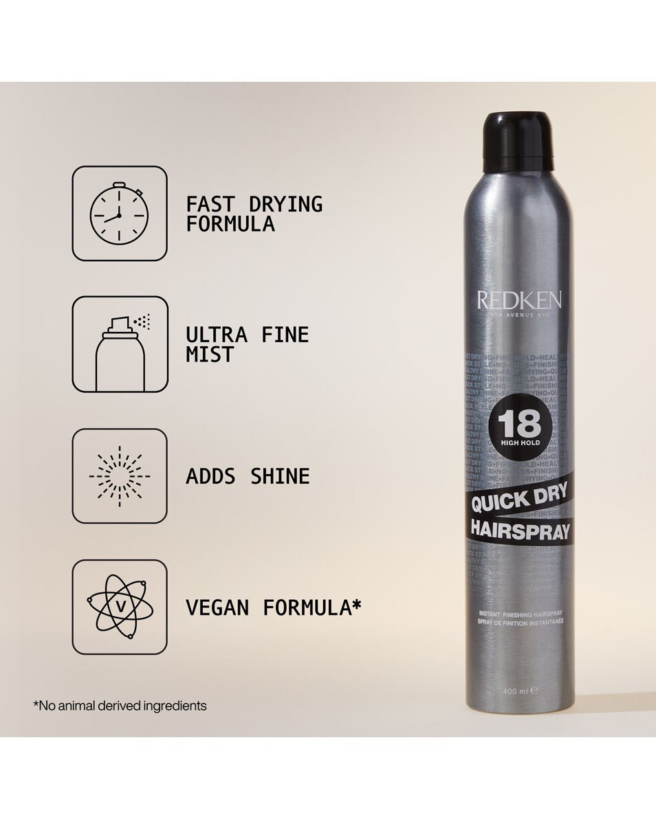 REDKEN Styling Laque à séchage rapide - formule à séchage rapide 400 ML 2