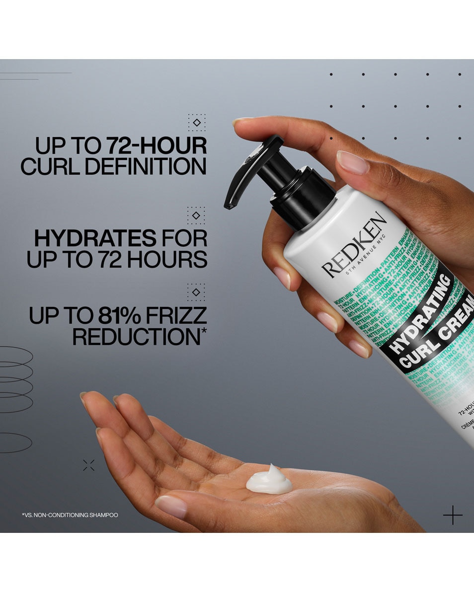 REDKEN Hybrid Curls Stylers Crème hydratante pour boucles - crème définition des boucles 250 ML 2