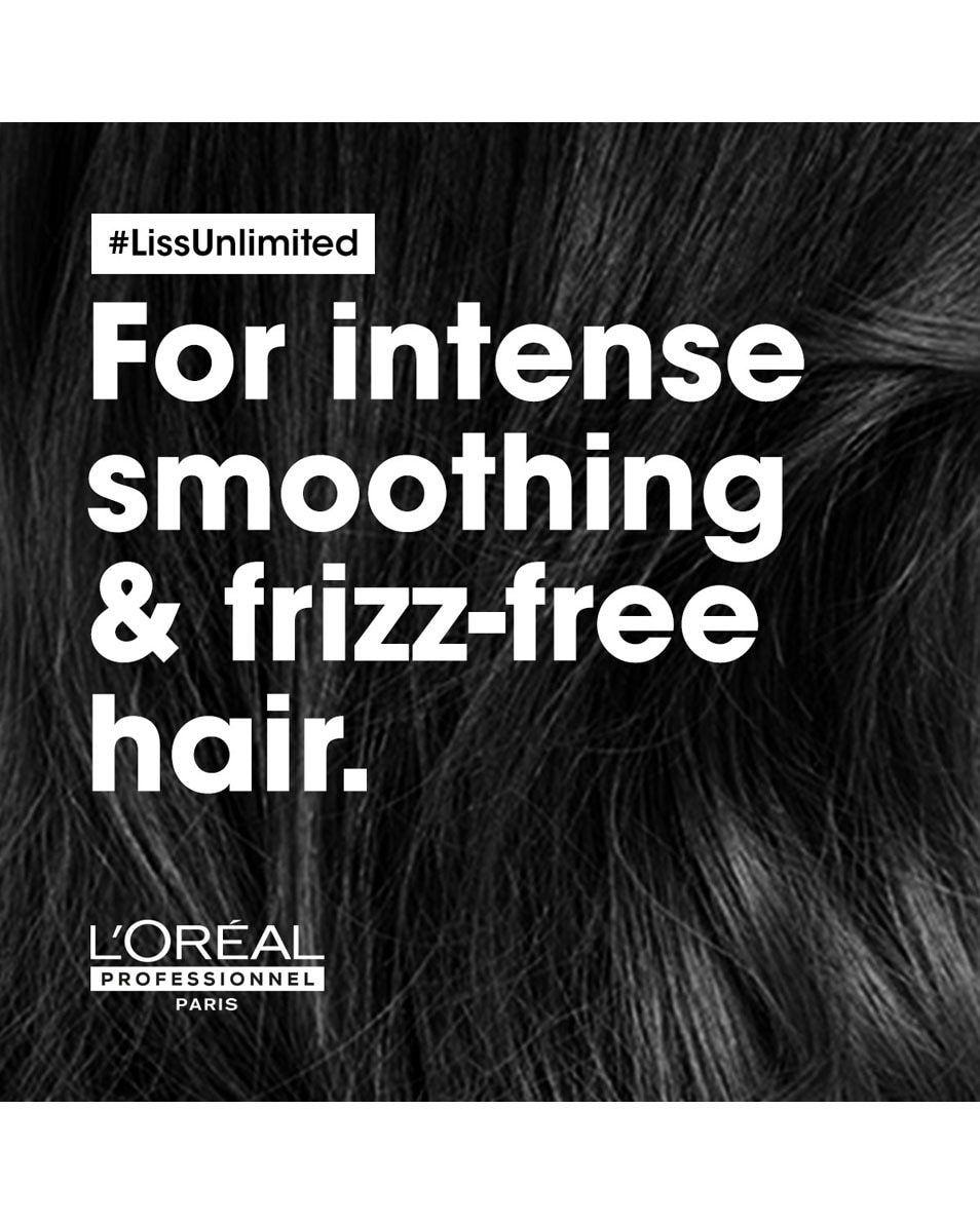 L'OREAL PROFESSIONNEL Liss Unlimited Masque pour cheveux rebelles et difficiles à coiffer 250 ML 2
