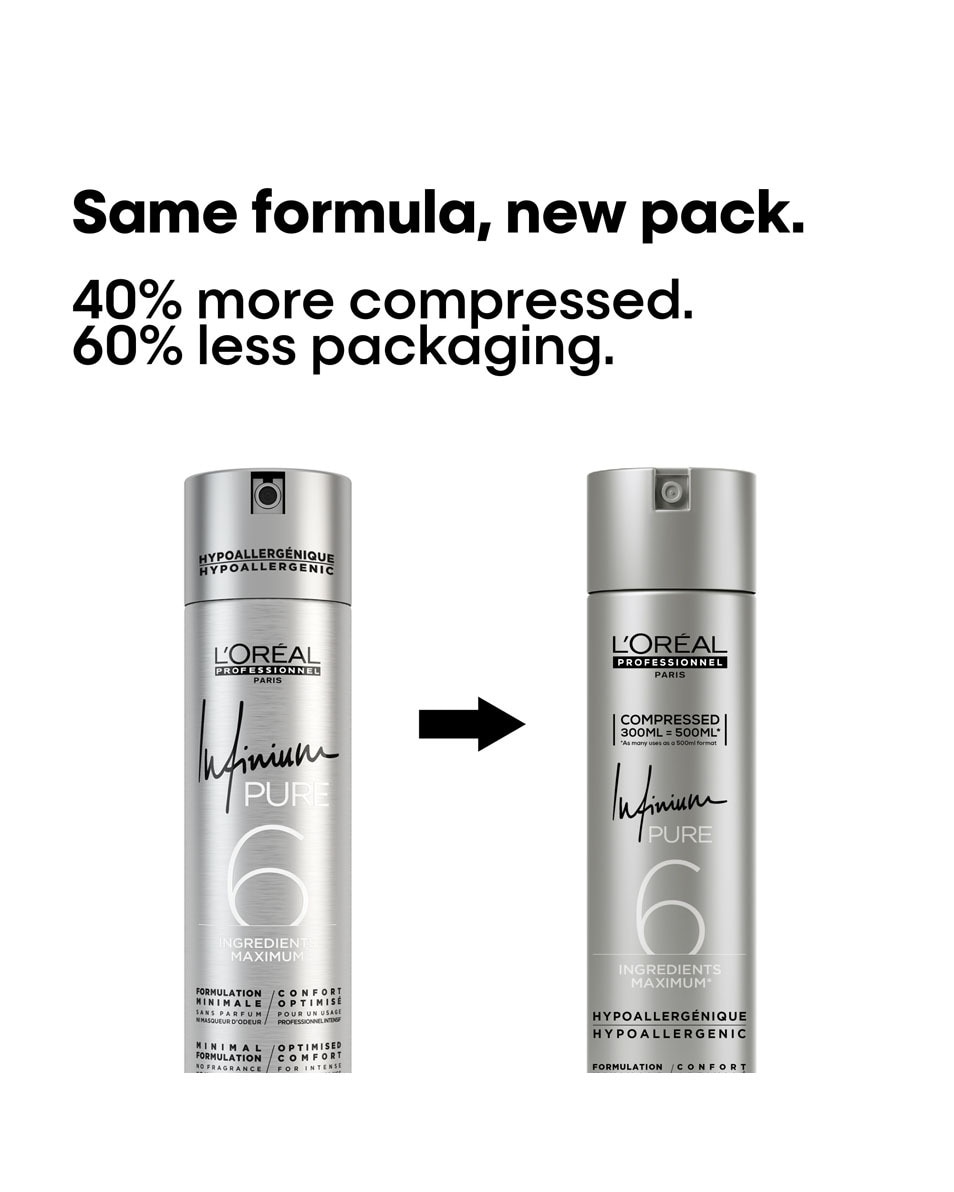 Laque hypoallergénique à fixation forte