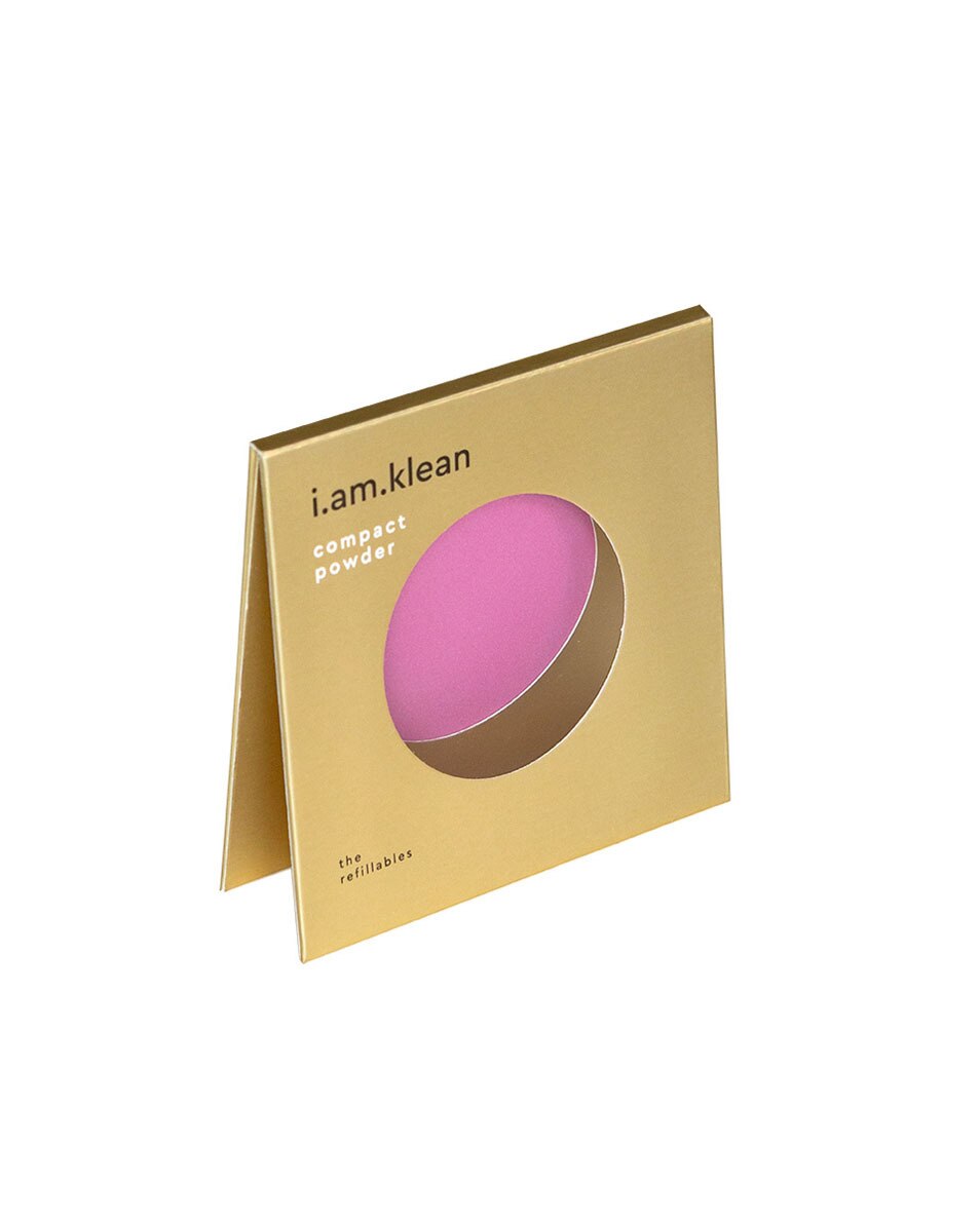 IAMKLEAN Blush compact mineral blush Pink Rebel 2