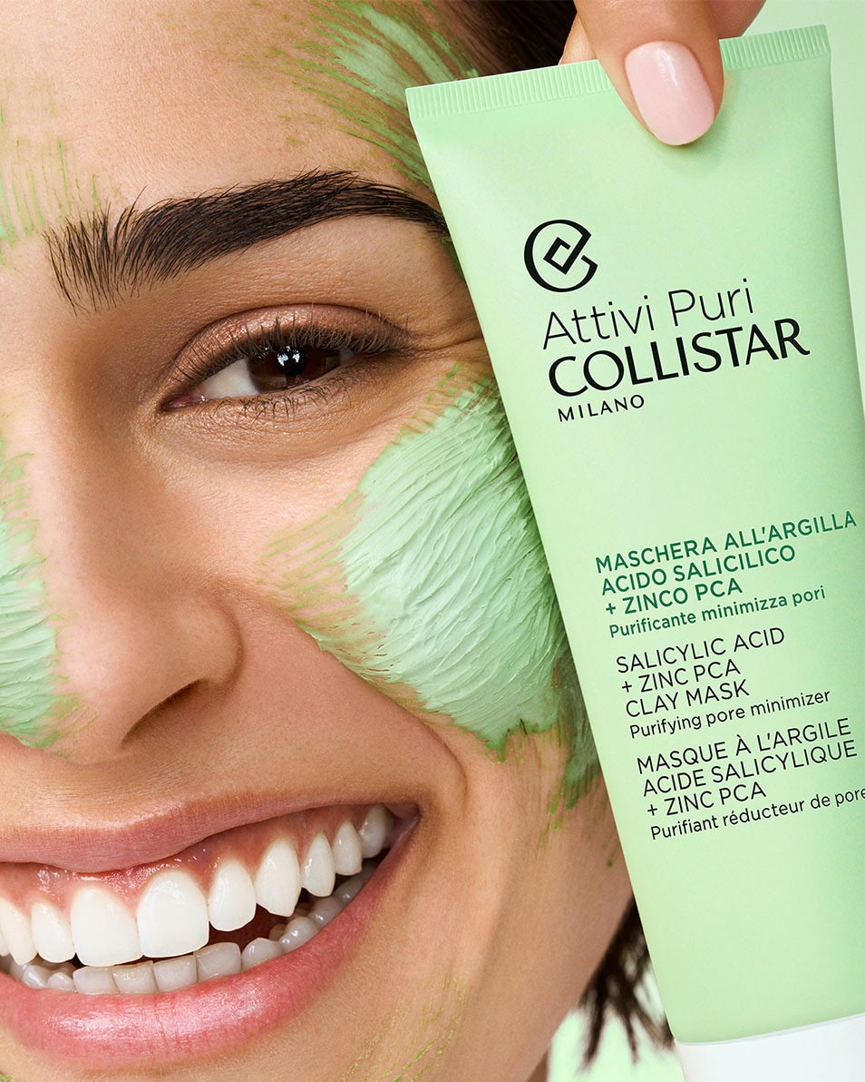 COLLISTAR Attivi Puri Masque À L'argile Acide Salicylique + Zinc Pca 75 ML 2