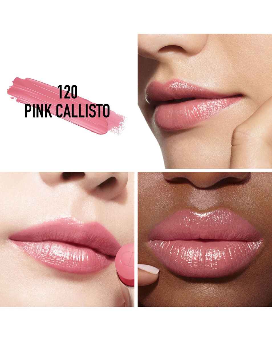 DIOR Dior Addict Lipstick Rouge à lèvres brillant - Rechargeable 120 Pink Callisto 2
