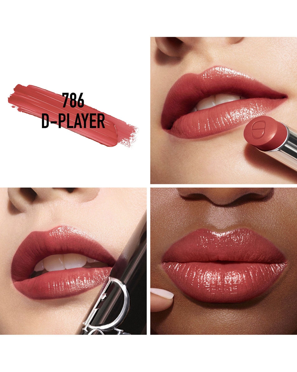 DIOR Dior Addict Lipstick Rouge à lèvres brillant - Rechargeable 786 D-Player 2