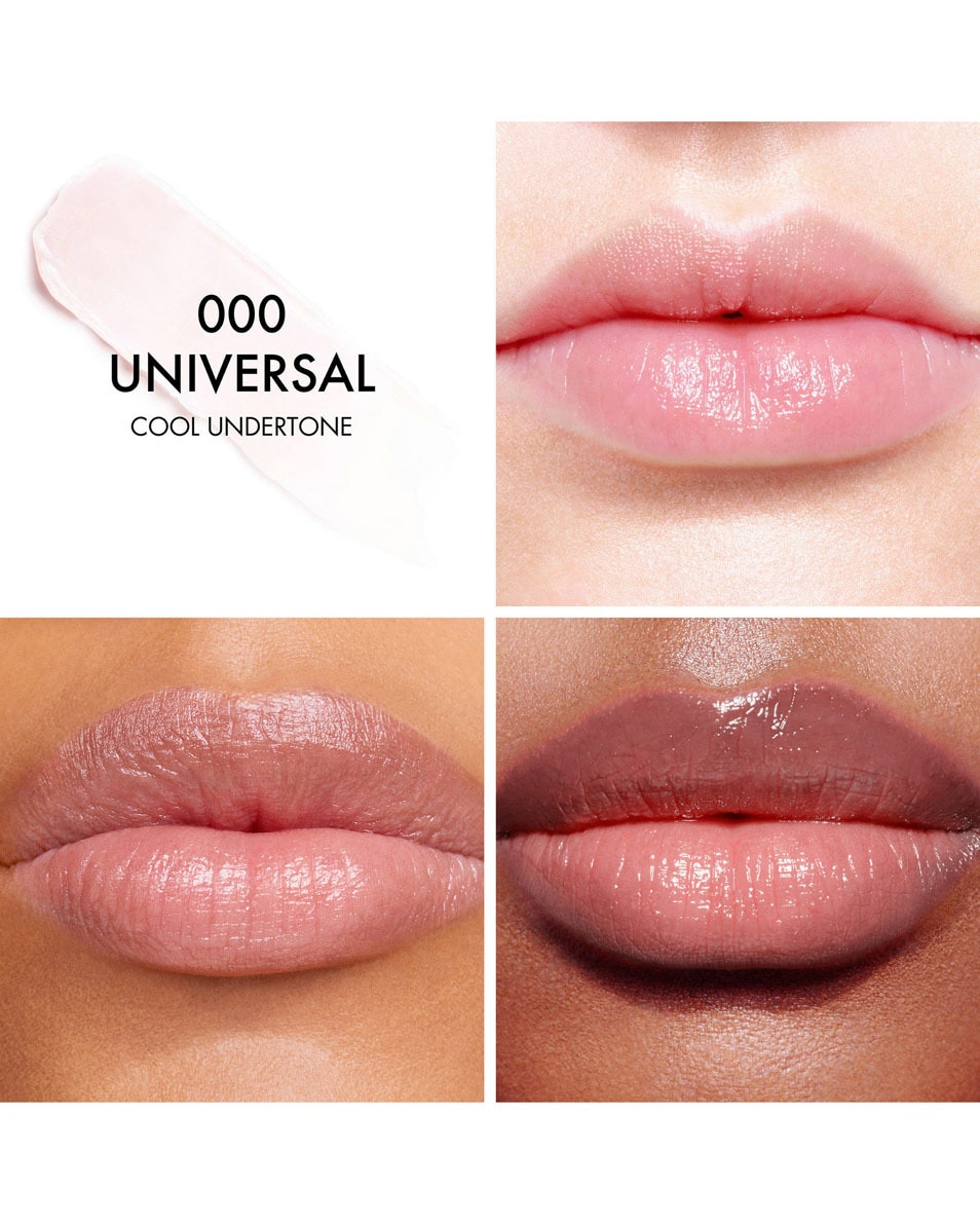 DIOR Dior Addict Lip Glow - Hydrating Lip Balm Baume à lèvres hydratant 48h, couleur activée par le pH 000 Universal Clear cool undertone 2