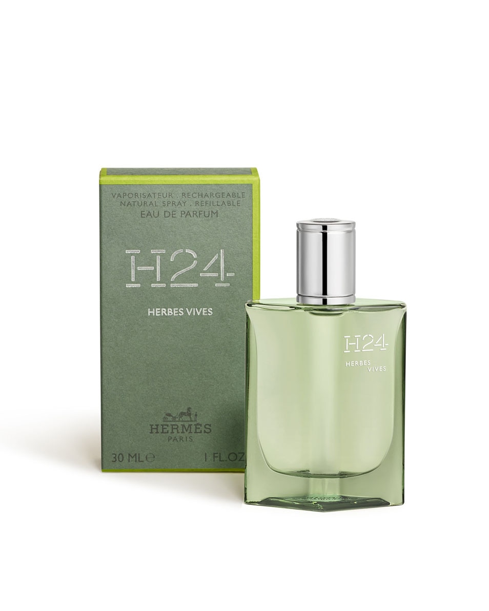 HERMÈS H24 Herbes Vives Eau de Parfum vaporisateur de voyage et recharge 30 ML