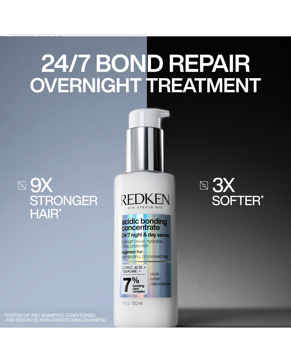 REDKEN Acidic Bonding Concentrate 24/7 night & day serum - pour cheveux ab m s 100 ML 2