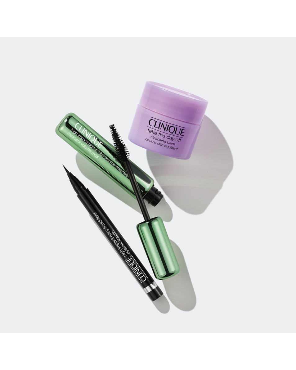 Set de 3 essentiels de maquillage quotidien.