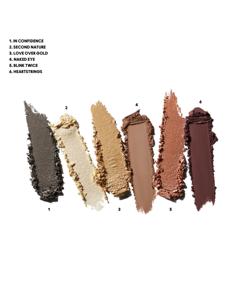 Palette fard à paupières - fini mat, brillant & métallique