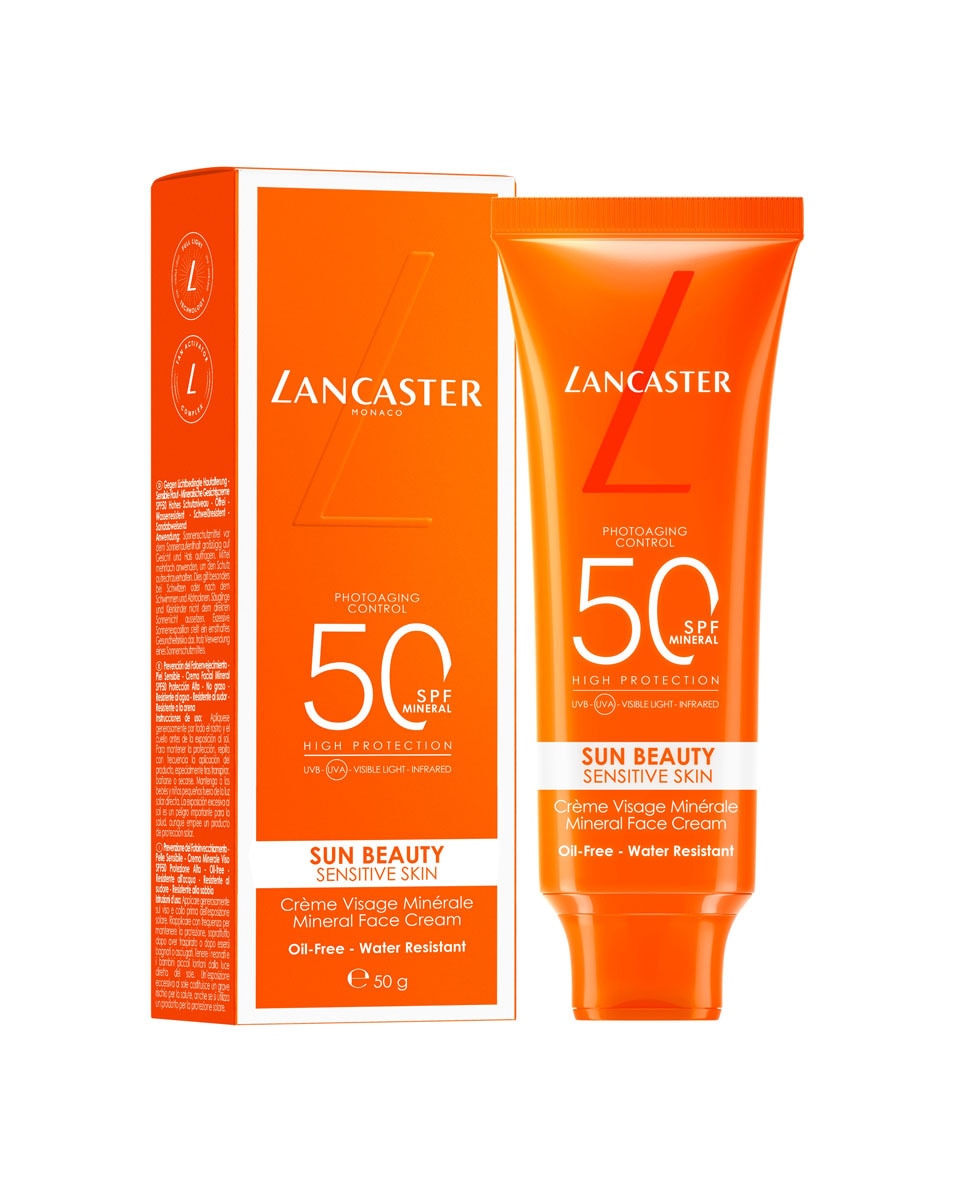 Sensitive Skin Crème Visage Minérale SPF50
