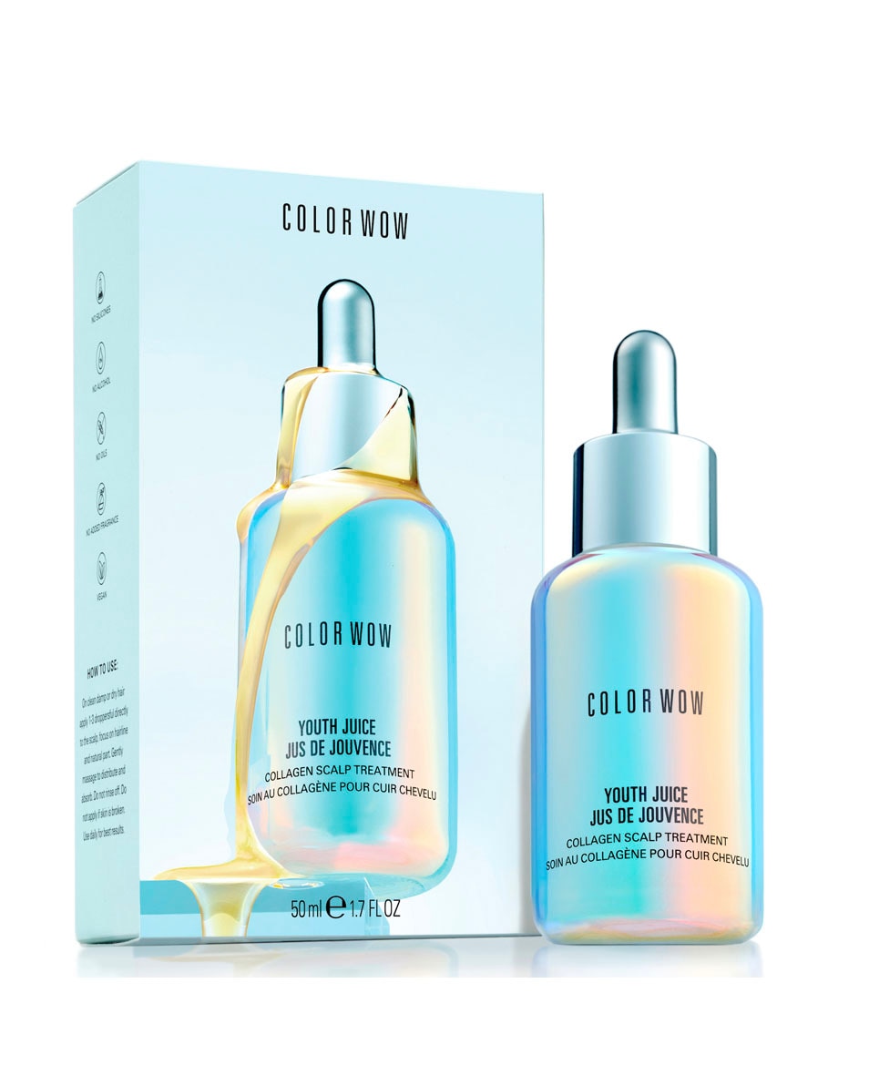 Youth juice collagen scalp