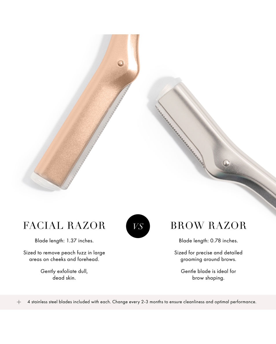TWEEZERMAN Beautytools Rasoir pour le visage 1 ST 2