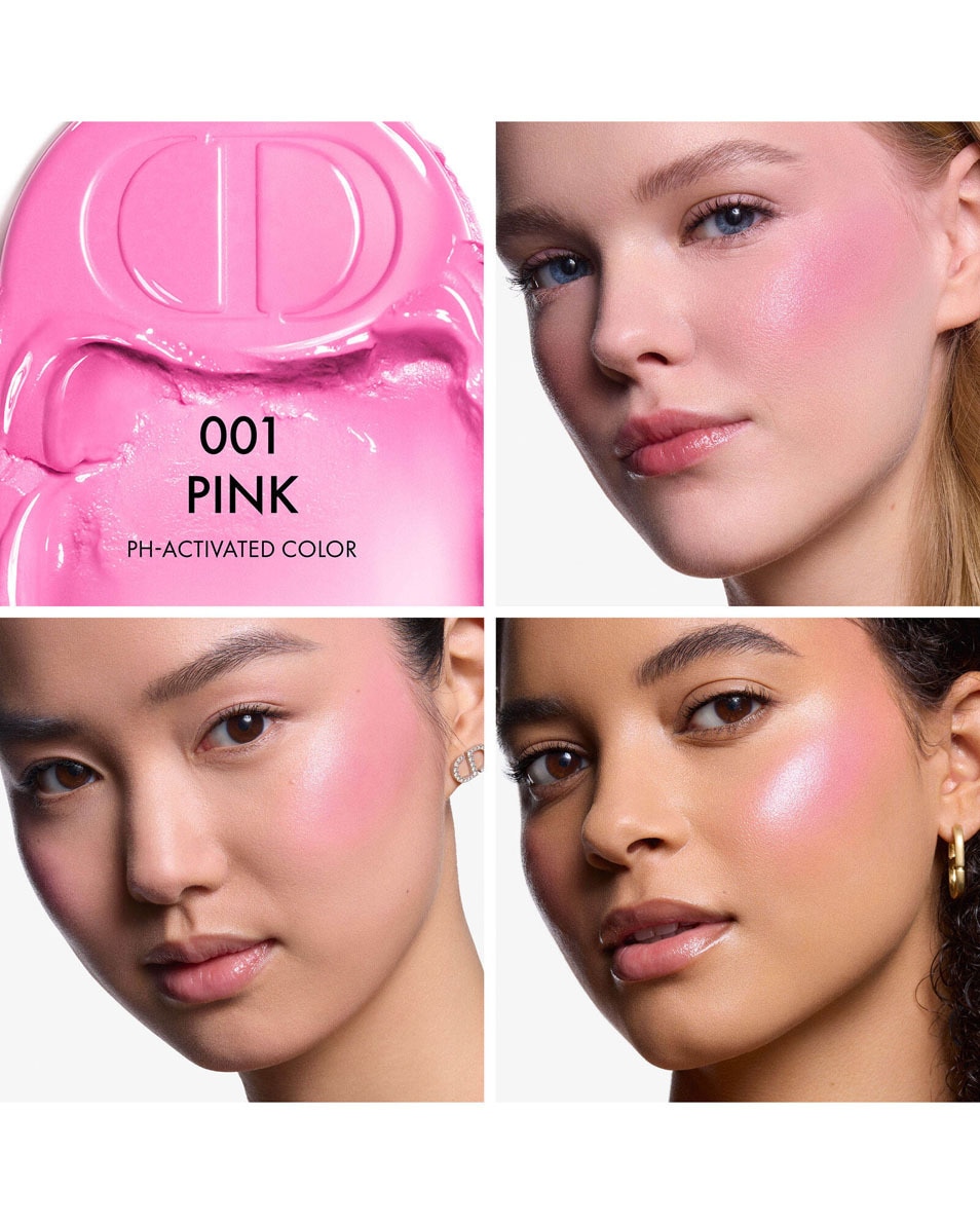 DIOR BACKSTAGE Rosy Glow Stick - Radiance Blush Blush stick éclat et couleur activée par le pH 001 PINK 2