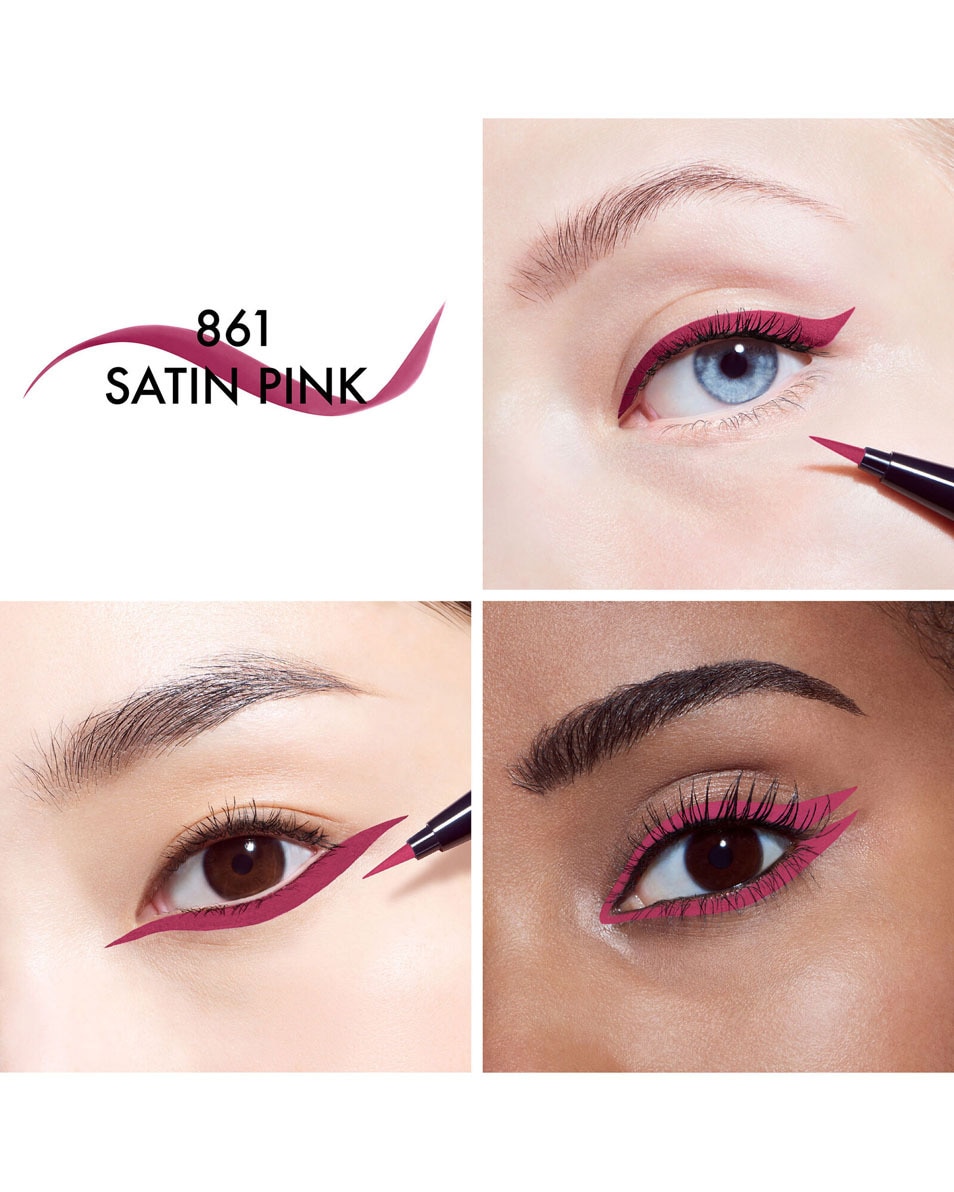 DIOR Diorshow Liquid Liner - Felt-tip Waterproof Eyeliner Eyeliner feutre ultra-précis 861 Satin Pink 2