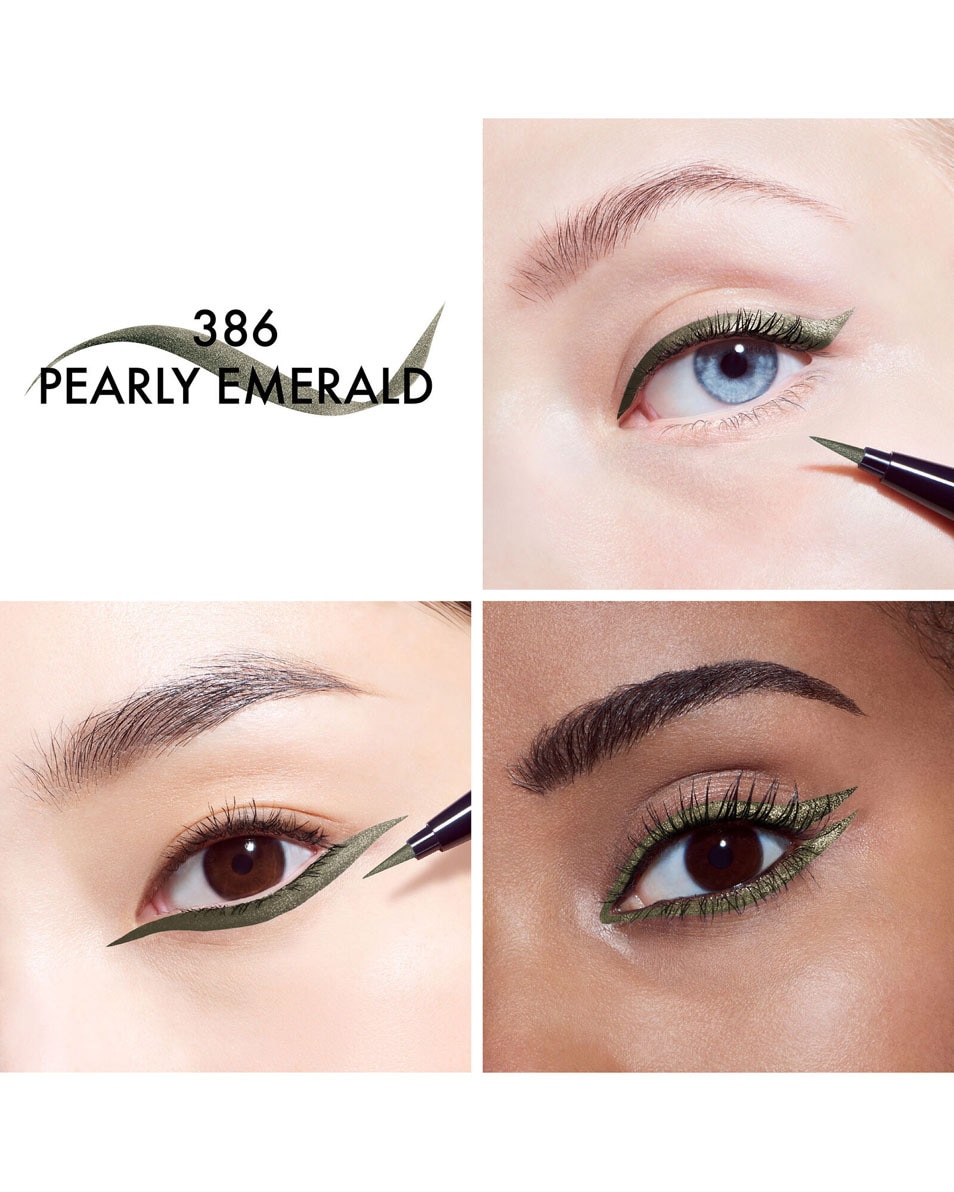 DIOR Diorshow Liquid Liner - Felt-tip Waterproof Eyeliner Eyeliner feutre ultra-précis 386 Pearly Emerald 2