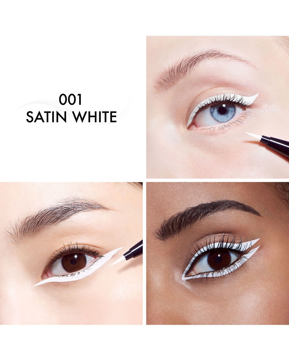 DIOR Diorshow Liquid Liner - Felt-tip Waterproof Eyeliner Eyeliner feutre ultra-précis 001 Satin White 2