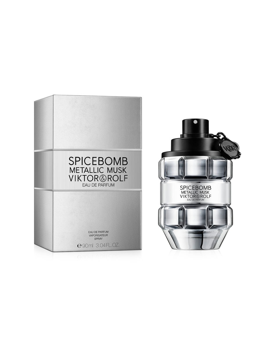 VIKTOR & ROLF Spciebomb Metallic Musk Eau De Parfum - Parfum Pour Homme Ambré 90 ML 2
