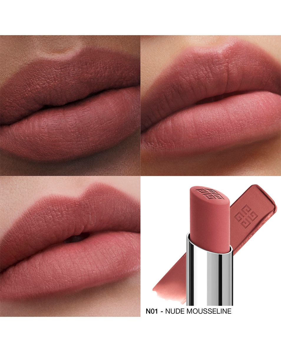GIVENCHY COSMETICS LE ROUGE VELVET MATTE N01 Nude Mousseline 2
