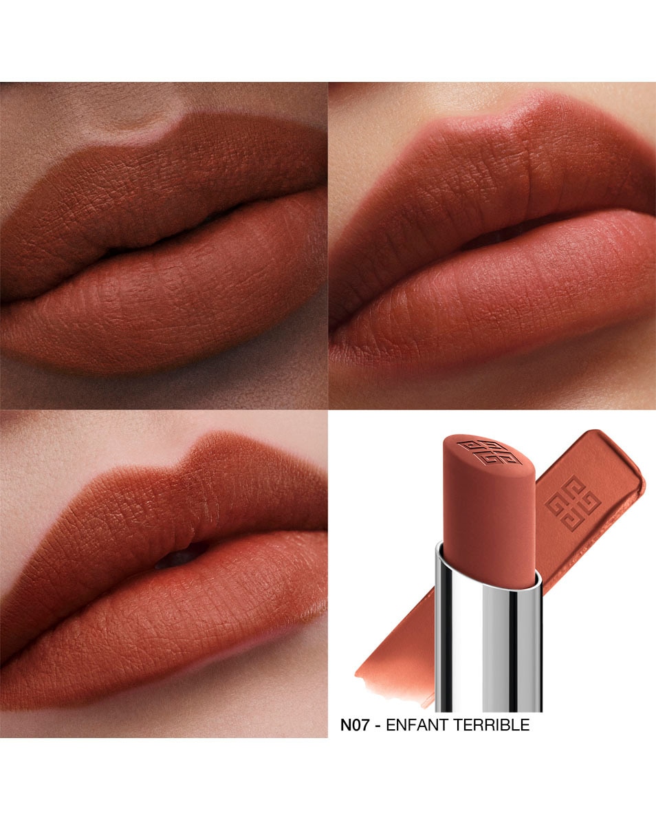 GIVENCHY COSMETICS LE ROUGE VELVET MATTE N07 Flushed Organza 2
