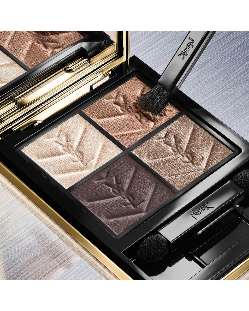 YVES SAINT LAURENT Couture Mini Clutch Palette De Fards à Paupières Captivating Dunes 2