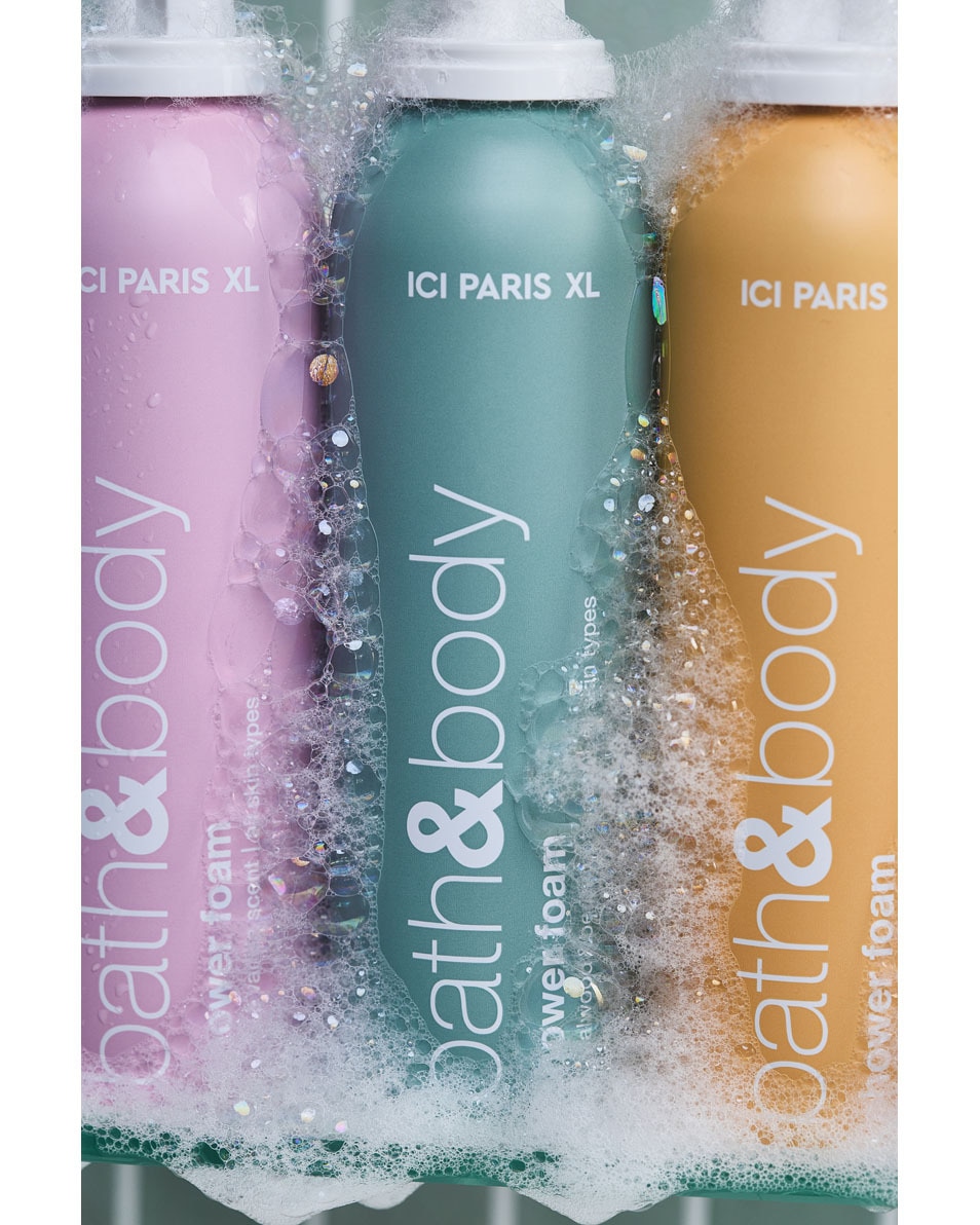 ICI PARIS XL Bath & Body Mousse de douche chantilly parfumée Sandalwood & Bergamot Scent 200 ML 2