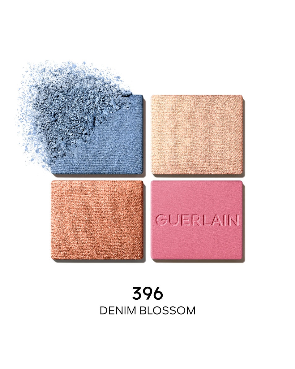 GUERLAIN OMBRES G Denim Blossom Ombres à paupières 4 couleurs - Édition Limitée MYSTICAL DREAM 2