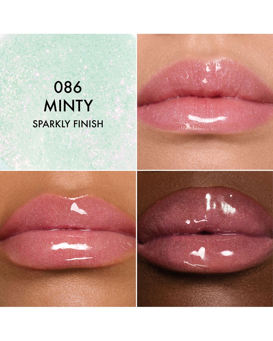 DIOR Dior Addict Lip Glow Oil Huile à lèvres hydratante 24h - 3 finis ultra-brillants 086 Minty - Sparkly 2
