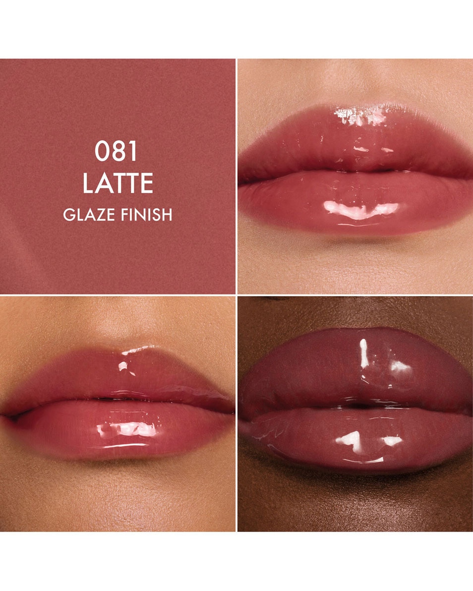 DIOR Dior Addict Lip Glow Oil Huile à lèvres hydratante 24h - 3 finis ultra-brillants 081 Latte - Glaze 2