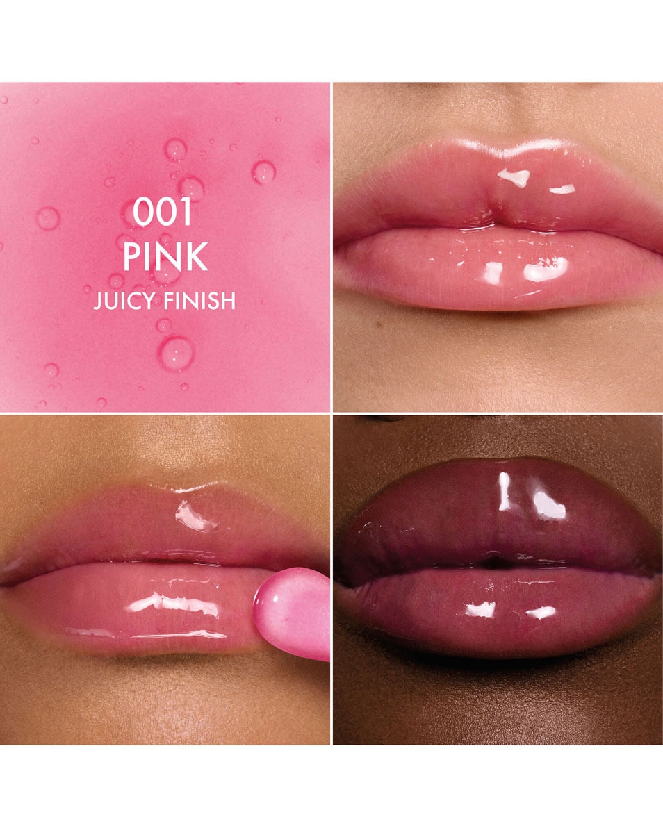 DIOR Dior Addict Lip Glow Oil Huile à lèvres hydratante 24h - 3 finis ultra-brillants 001 Pink 2