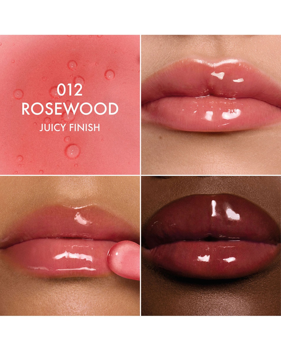 DIOR Dior Addict Lip Glow Oil Huile à lèvres hydratante 24h - 3 finis ultra-brillants 012 Rosewood - Juicy 2