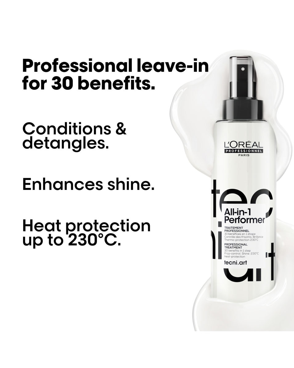 L'OREAL PROFESSIONNEL Tecni Art All-in-1 performer spray capillaire - 30 bénéfices en 1 étape 190 ML 2