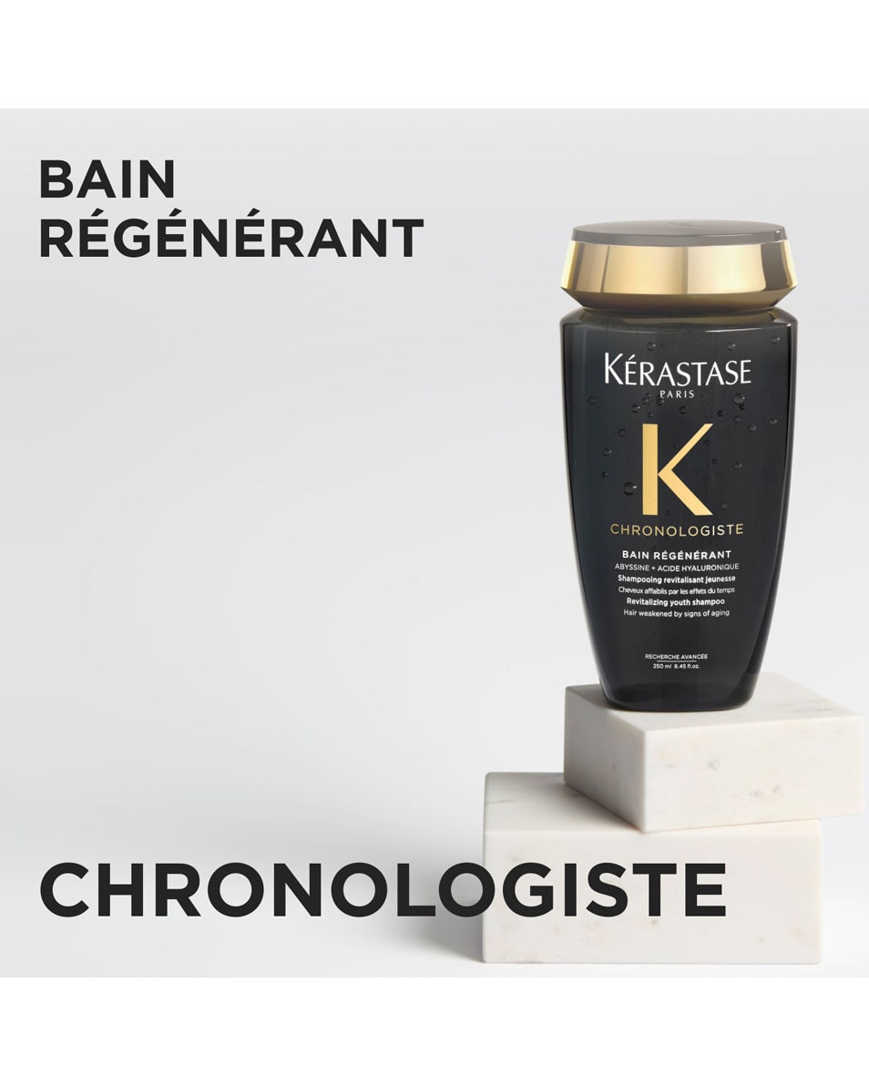 KÉRASTASE Chronologiste Bain Régénérant Shampooing revitalisant - Pour cheveux fragilisés 250 ML 2